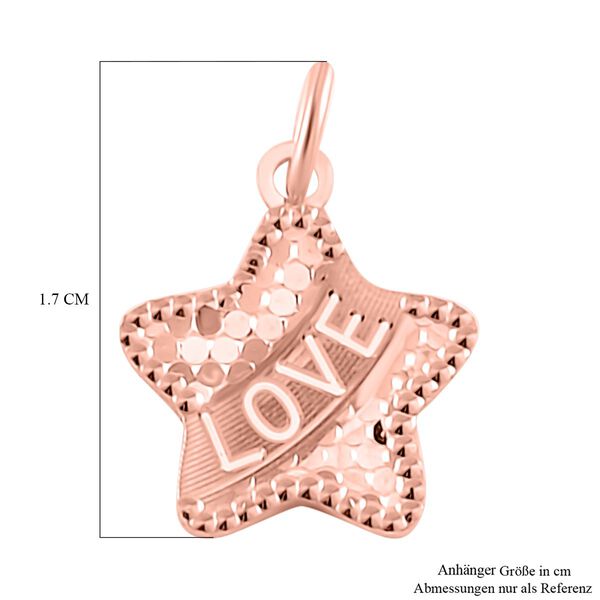 925 Silber rosévergoldetAnhänger image number 5