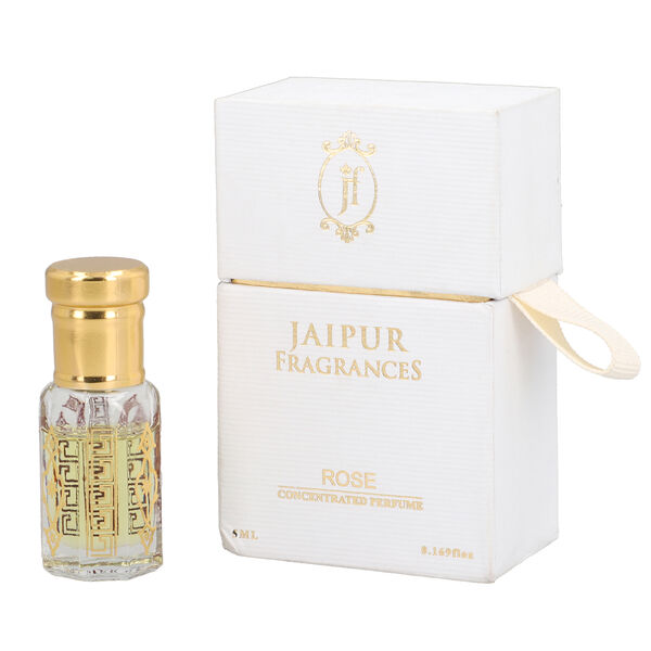 Jaipur Fragrances - nat&uuml;rliches Parf&uuml;m&ouml;l, Rose, 5ml