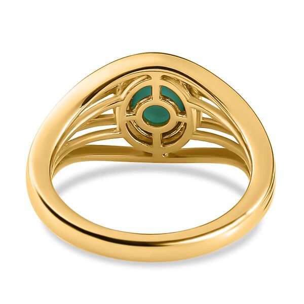 Amerikanischer, natürlicher Sleeping Beauty Türkis-Ring image number 6