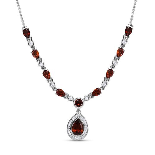 Kirsch Citrin Halskette, 50 cm - 5,81 ct. image number 0