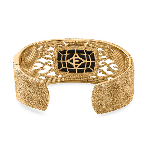 EverTrue AA schwarzer Glasachat 19cm Armreif - 32,68 ct. image number 4