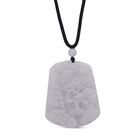 EXTREM SELTEN Natürliche Weiße Jade Anhänger mit Kette 50 cm ca. 155.00 ct