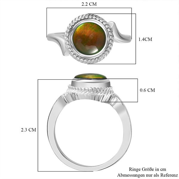 Ammolit Ring - 1,47 ct. image number 7