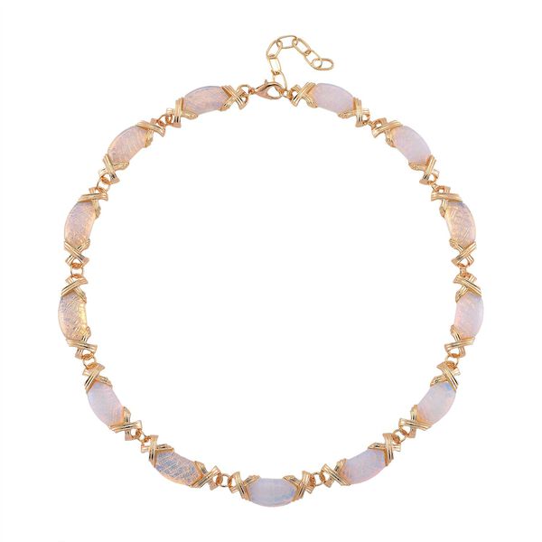 Opalit 45+5cm Halskette - 250 ct. image number 3