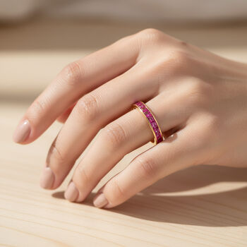 D'Joy AA burmesischer Rubin Ring - 1,02 ct.