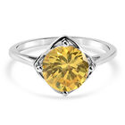 Gelber Zirkonia-Ring - 3,39 ct. image number 0