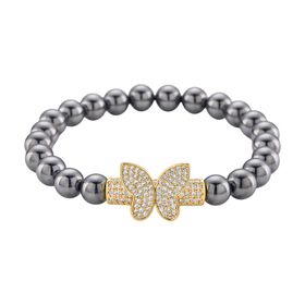 Terahertz, Weißer Zirkonia Armband ca. Flexibles cm Nickelfreies Messing 85.00 ct Terahertz, Weißer Zirkonia Armband ca. Flexibles cm Nickelfreies Messing 85.00 ct