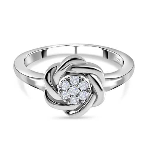 Weißer Diamant-Ring - 0,10 ct. image number 0