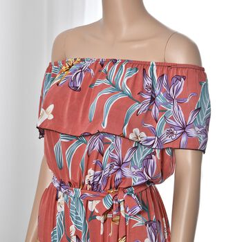 Maxikleid, Himmelblau