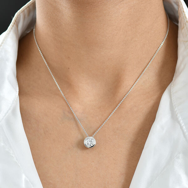 LUXURIANT DIAMOND - Lab Grown Diamant VS-EF Anh&auml;nger 950 Platin ca. 1,00 ct. image number 2