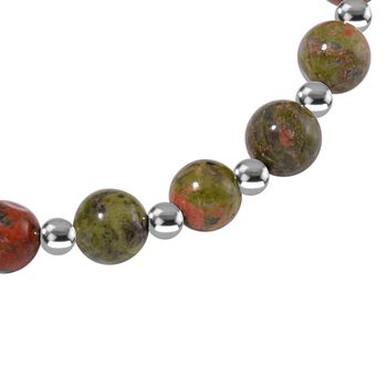 Unakite Armband ca. Flexibles cm ca. 60.00 ct