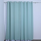 2er-Set blickdichte Vorh&auml;nge mit Metall&ouml;sen, T&uuml;rkis