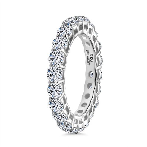 LUXURIANT DIAMOND - Lab Grown Diamant SI Ring 375 Weiß Gold (Größe 19.00) ca. 2.35 ct image number 3