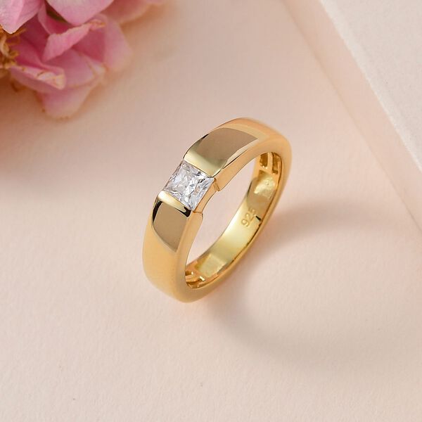 Moissanit Ring - 0,37 ct. image number 8