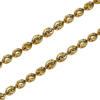 Halskette 50 cm, 925 Silber vergoldet