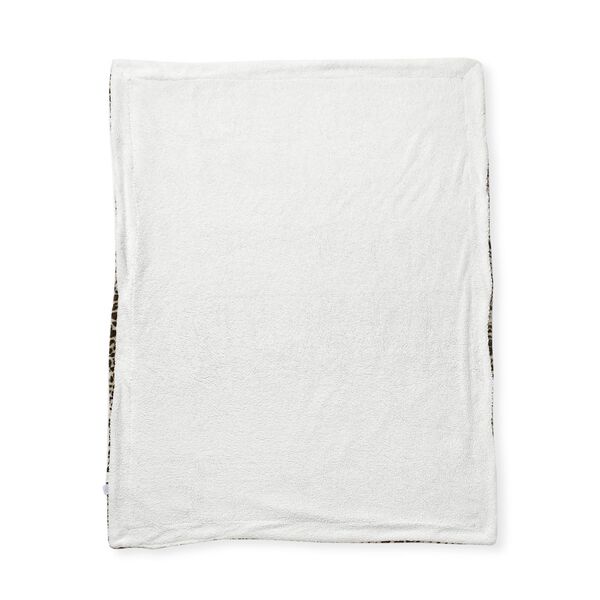 Kunstfell Decke mit Leopardenmuster,  Beige image number 3