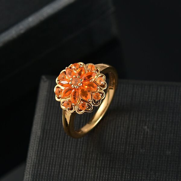 D’Joy Salamanca Feueropal Anhänger und Ring image number 9