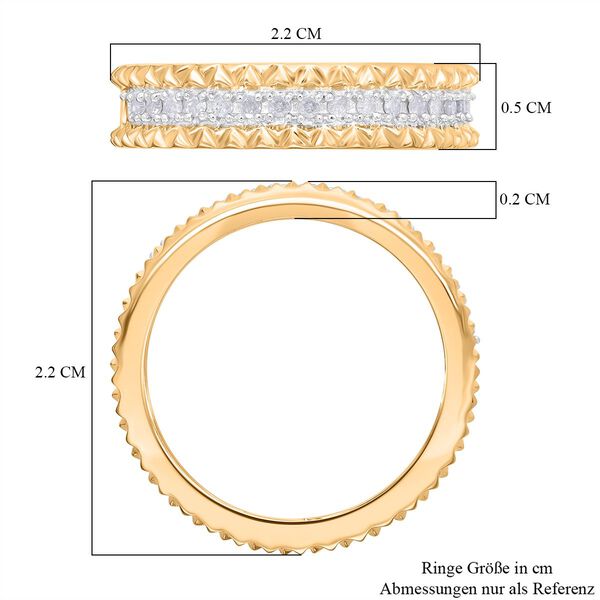 Weißer Diamant-Ring - 0,15 ct. image number 5