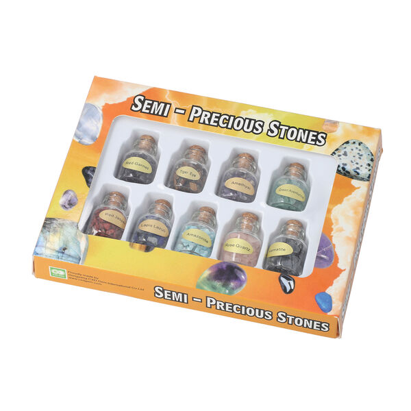 9er-Set Edelstein Heilungsflaschen image number 5