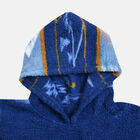 Wolkenweicher Sherpa-Hoodie mit Ikat-Muster, Dunkelblau, Einheitsgröße  image number 3