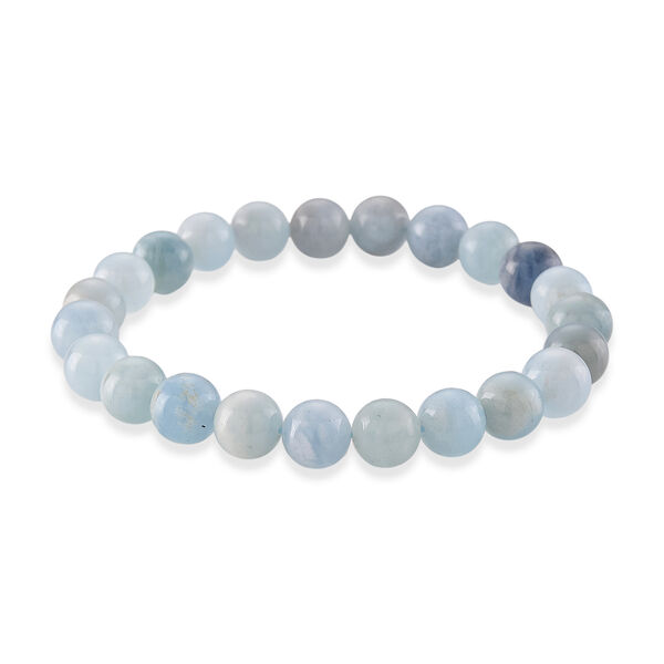 Aquamarin Armband Flexibles cm ca. 110.00 ct