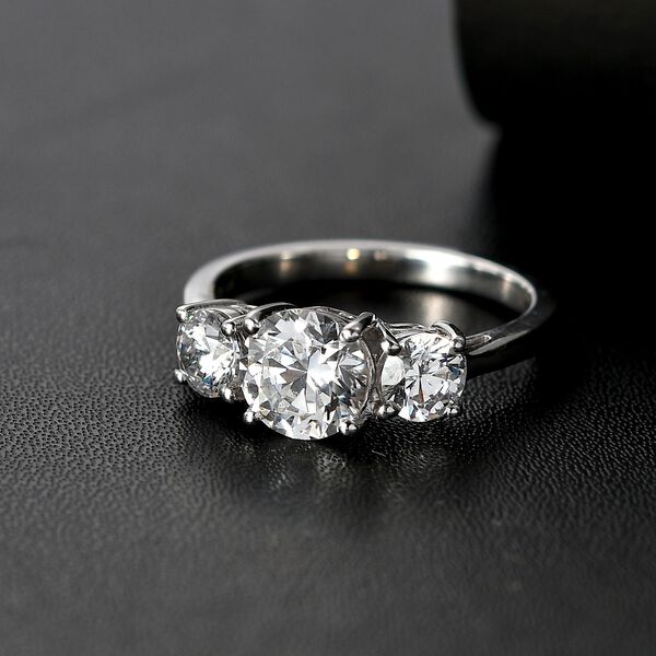 J Francis gefertigt mit SWAROVSKI- Swarovski Zirkonia Ring image number 1