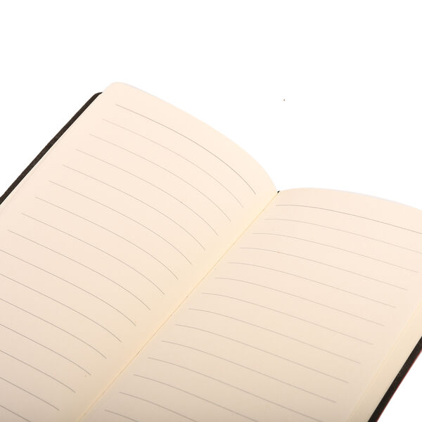 Premium Set; Notizbuch und Taschentagebuch mit geschnitztem, samtigem Hardcover und Kugelschreiber, Schwarz image number 10