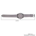 STRADA -Uhr mit grauem Lederband, 23 cm, ca. 29,00g image number 6