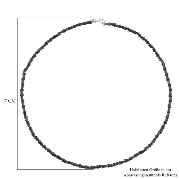 D'Joy natürliche, dunkle Olmek Jadeit 50cm Halskette - 58 ct. image number 6