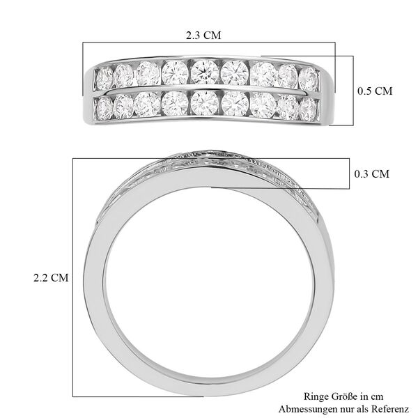 Moissanit Ring - 1,07 ct. image number 5