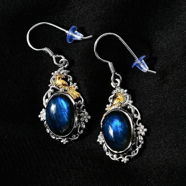 Labradorit Ohrringe- 13,98 ct. image number 3