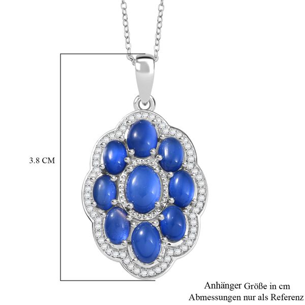 D'Joy Aurora Mondstein Schmuckset ca. 50 cm 925 Silber rhodiniert ca. 6.73 ct image number 5