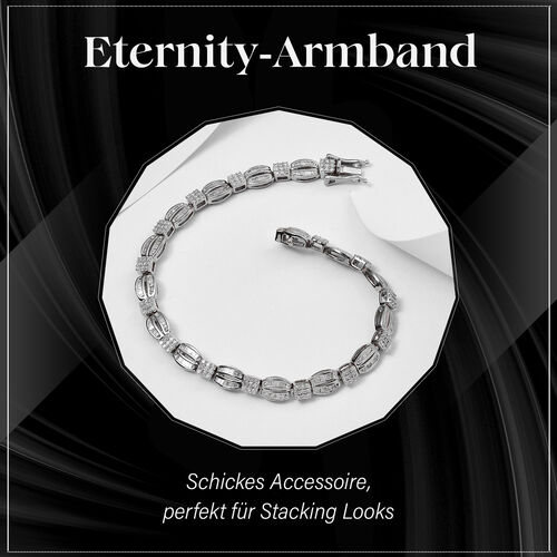 Eternity Diamant Armband, 19cm - 1,50 ct. image number 1