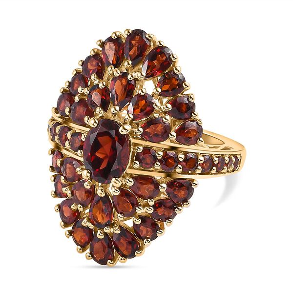 Roter Granat-Ring - 8,03 ct.