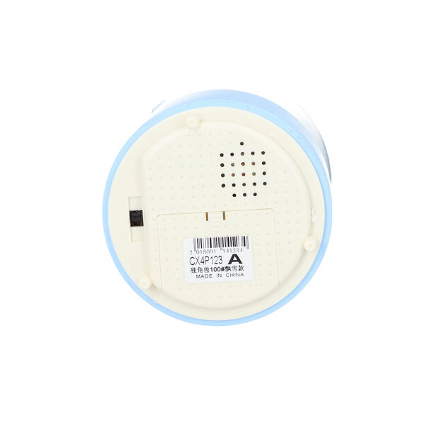 Glitzerkugel Musik und Licht, 15x10 cm, Einhorn, Blau image number 4