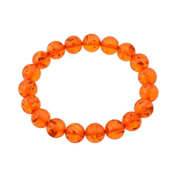 Synthetischer Bernstein Armband 19 cm image number 2