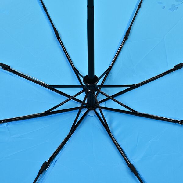 Farbwechsel Regenschirm, 103 cm Durchmesser, Himmelblau image number 8