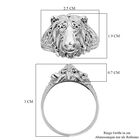 Royal Bali Kollektion - Löwen-Ring image number 5