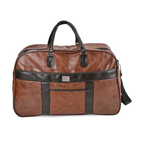 Flexi Style - Reisetasche Oberer Tragegriff und abnehmbarer Schultergurt, Gr&ouml;&szlig;e 57x37x22cm, schwarz