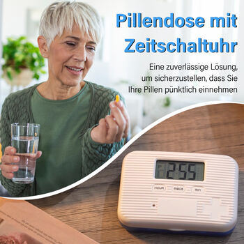 Pillendose mit Timer