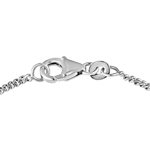 Kagem Sambisches Smaragd Collier, ca. 45 cm, 925 Silber platiniert ca. 4.74 ct image number 5