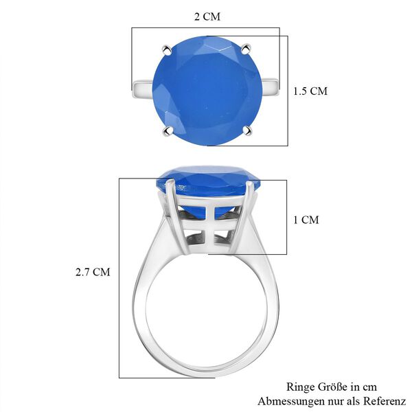 Blauer Onyx Ring - 7,67 ct. image number 6