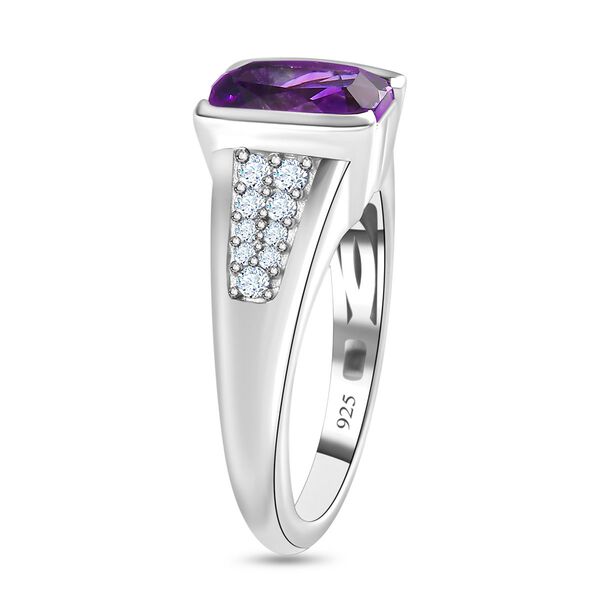 AA Marokkanischer Amethyst und Zirkon Ring - 2,47 ct. image number 5