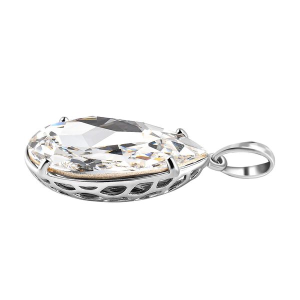 Wei&szlig;er Kristall-Anh&auml;nger - 26,98 ct. image number 4