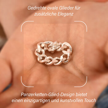 Elektroform Panzerketten-Glied Bandring