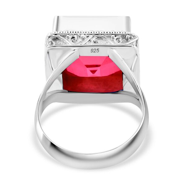 Royal Bali Kollektion - Padparadscha Triplett Quarz Ring - 19,33 ct. image number 4