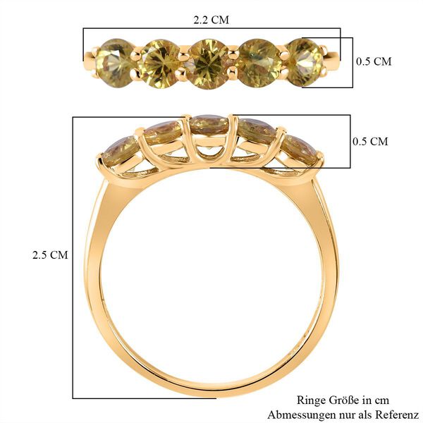 AA gelber Saphir-Ring - 1,75 ct. image number 4
