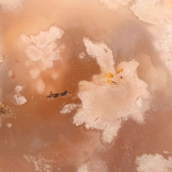 Gem Crystal Kollektion - Blumen Achat Herz 2-3 cm - S, ca. 550 cts. image number 2