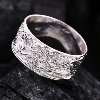 Royal Bali Kollektion- Bandring in 925 Silber