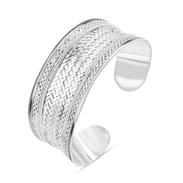 925 Silber Armreif ca. 18 cm ca. 49.79g image number 3